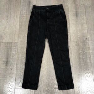 Madewell Ankle-Length Black Jeans